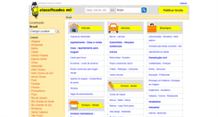 Desktop Screenshot of classificadosmil.com.br